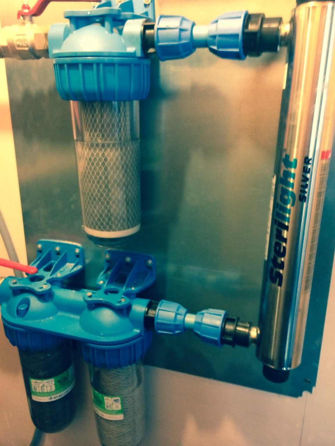 MultiStage Rainwater Filtration Unit